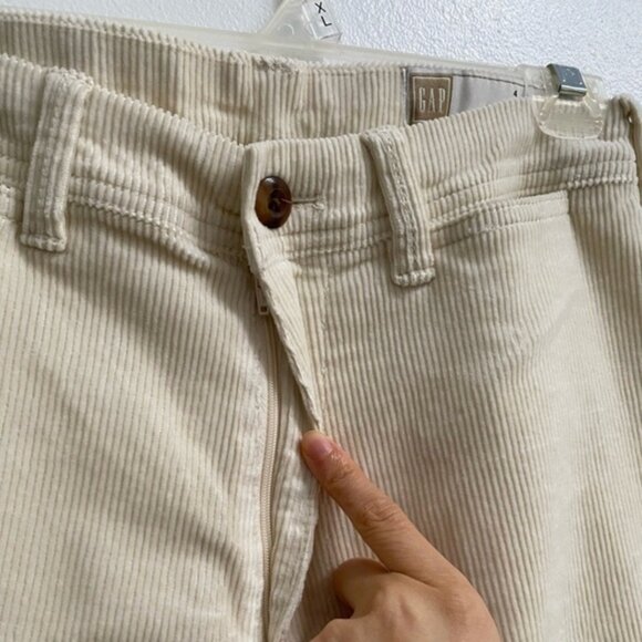 Gap High Rise Wide-Leg Corduroy Pants US 4 - Picture 3 of 8